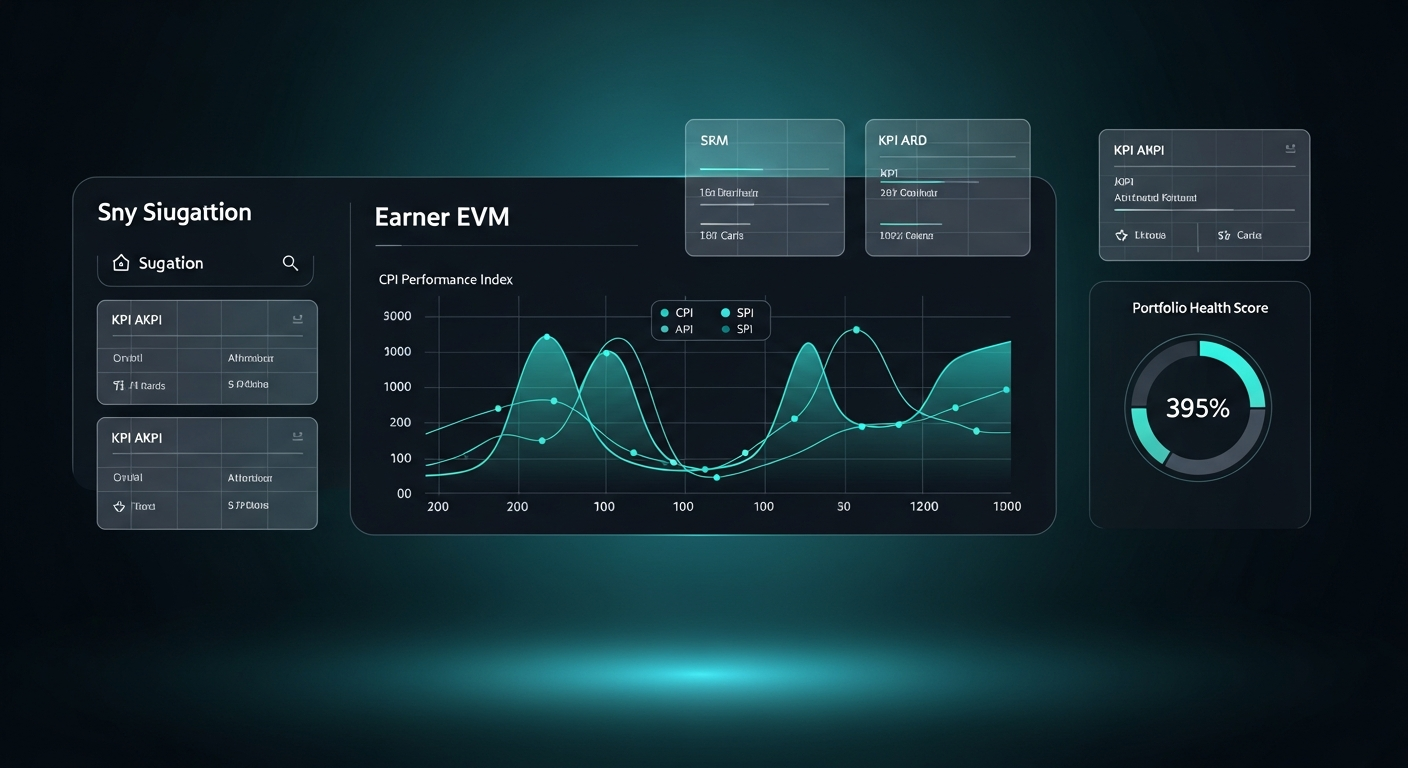 BotPM EVM Dashboard - Earned Value Management analytics